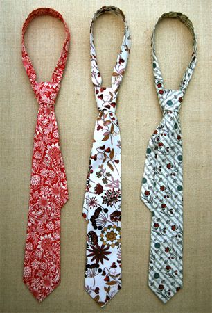 Sew-your-own tie for Father's Day on Cool Mom Picks