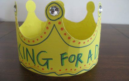 King For a Day Crown for Father's Day on Cool Mom Picks