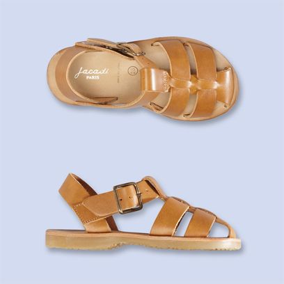 Classic leather boys' sandals at Cool Mom Picks