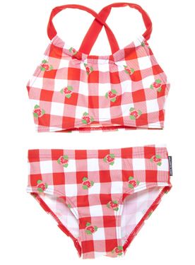 Kitchen check 2-piece bathing suit on Cool Mom Picks