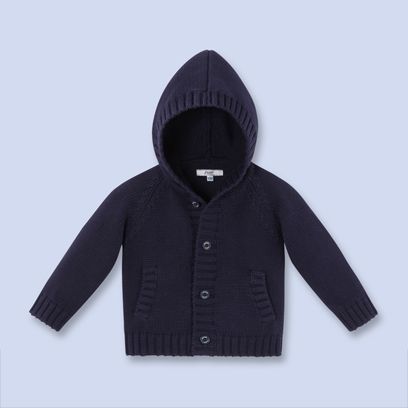Knit cotton hoodie at Cool Mom Picks