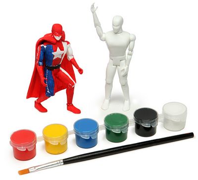 Paint your own superhero kit | Cool Mom Picks