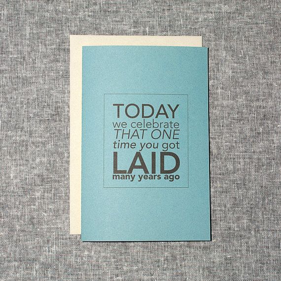 You Got Laid Father's Day Card on Cool Mom Picks