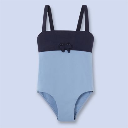 Girls' two-tone swimsuit at Cool Mom Picks
