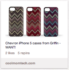 iPhone 5 chevron cases from Griffin