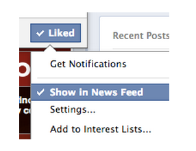 Facebook Show in News Feed setting | Cool Mom Tech