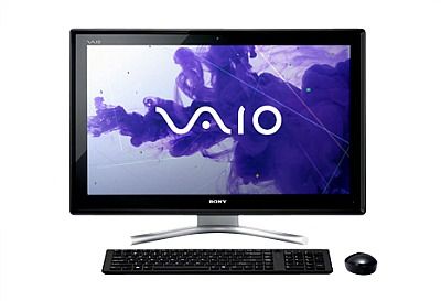 Sony VAIO desktop computer with touch scren