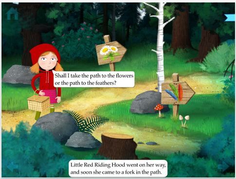 Little Red Riding Hood app at Cool Mom Tech