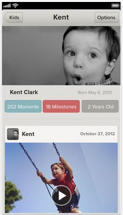 Notabli iOS app for preserving kid memories at Cool Mom Tech
