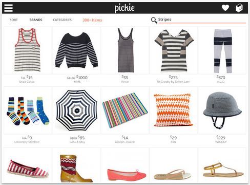 pickie shopping app for ipad on cool mom tech