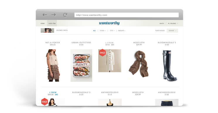 Holiday shopping tech: WantWorthy online wish list