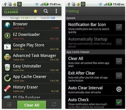 App Cache Cleaner app for Android on Cool Mom Tech 