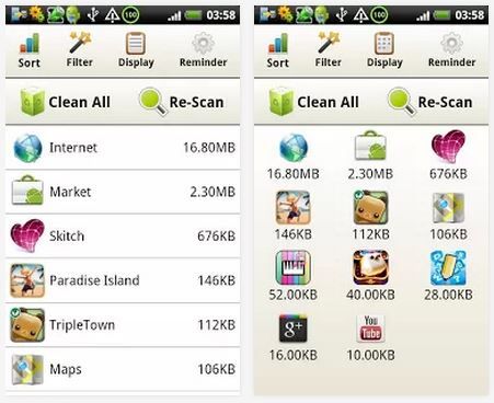 Easy Cache Cleaner app for Android on Cool Mom Tech 