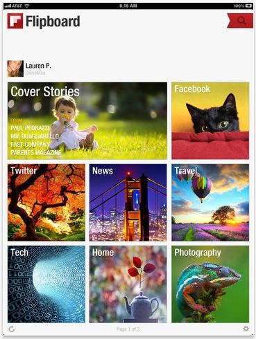 Flipboard, Google Reader alternative on Cool Mom Tech