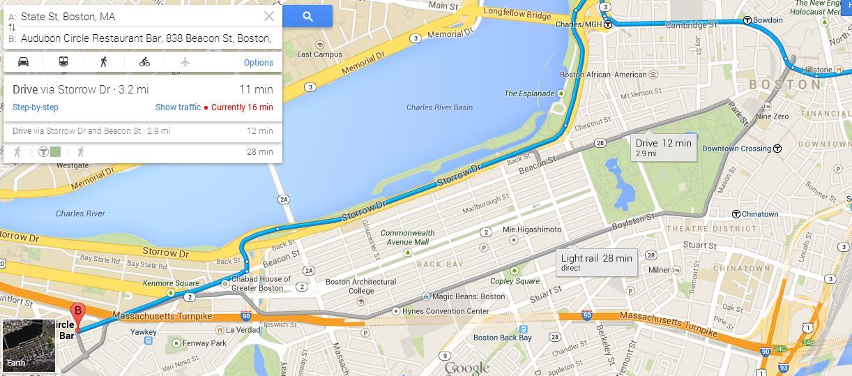 Google Maps directions at Cool Mom Tech