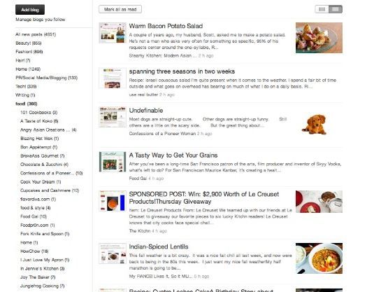 Bloglovin, Google Reader alternative at Cool Mom Tech 