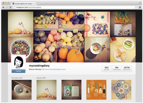 Instagram on the web!