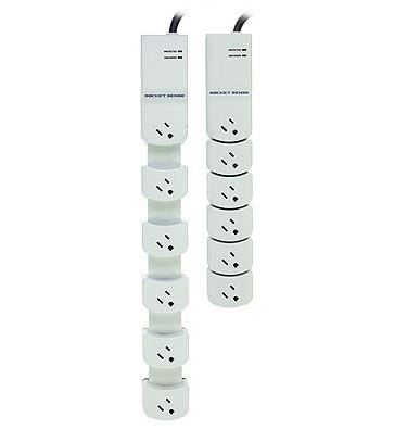 Socket Sense Expandable Surge Protector 