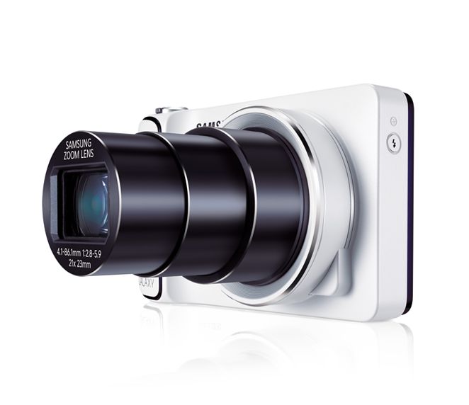 Samsung Galaxy Camera zoom lens
