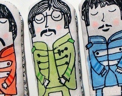 Beatles finger puppets