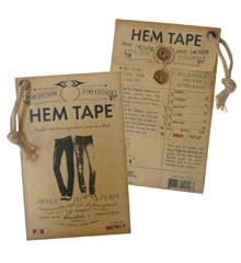 Hem tape - quick fashion fix