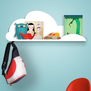 Cloud shelf storage solution for kids