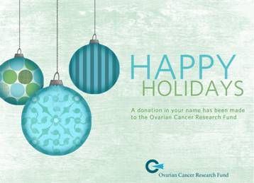 Fight ovarian cancer with a digital holiday card