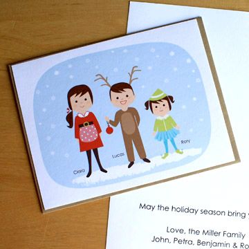 Olliegraphic Customized Holiday Card