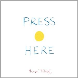 Press Here kids' picture book by Herve Tullet