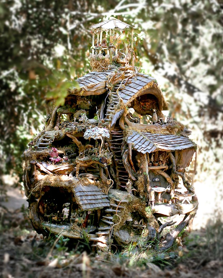 Fairy house by Mike and Debbie Schramer
