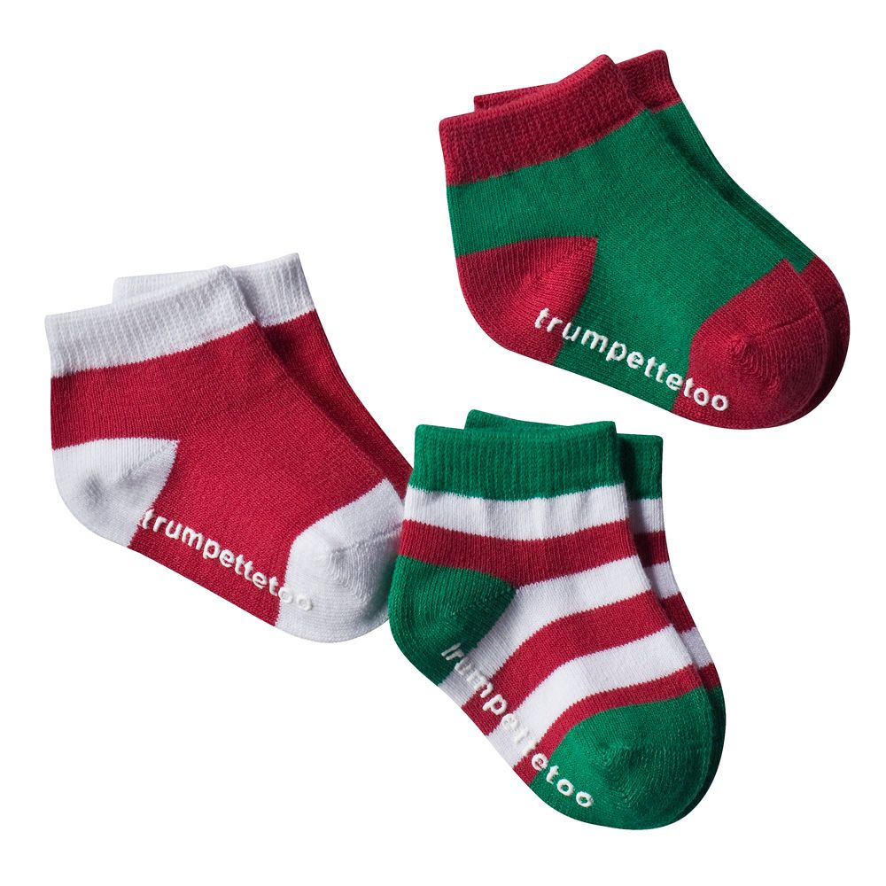 Trumpettetoo holiday baby socks from Target