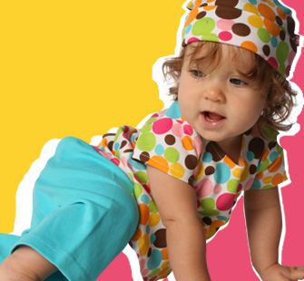 Candy-colored baby clothes from Zutano