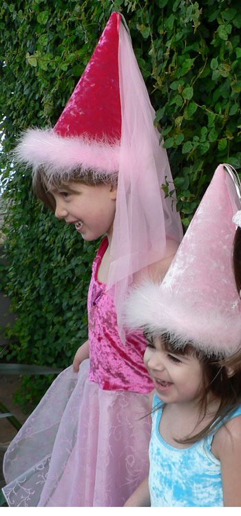 Handmade Halloween costumes for kids - princess costumes