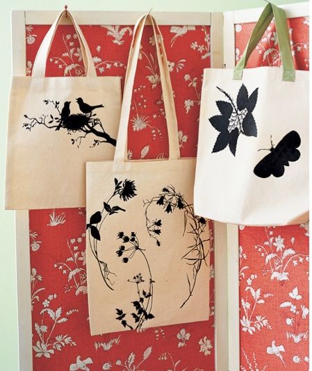 Handmade holiday gift ideas: Martha Stewart tote bags