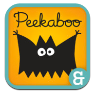 Halloween apps for kids: Peekaboo app