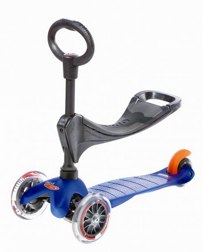 Mini Micro 3-in-1 scooter with O-Bar and Seat