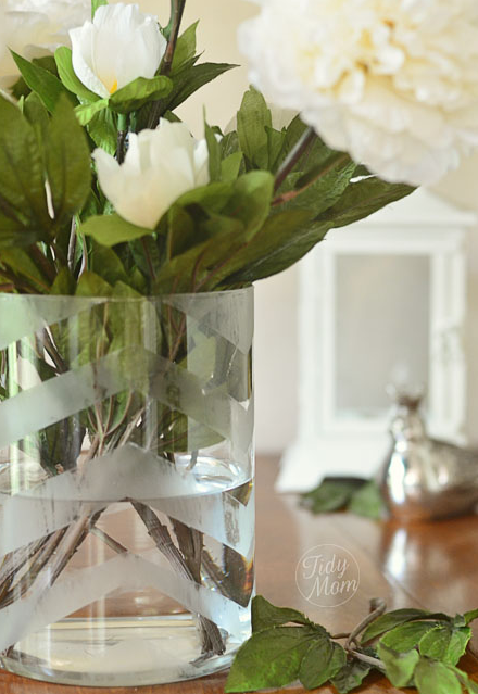 Handmade holiday gifts: Etched vases