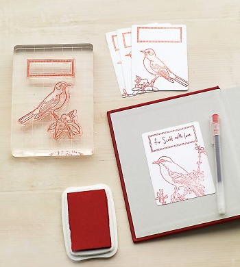 Handmade holiday gifts: Martha Stewart Bookplates