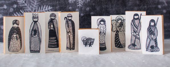 Printable DIY Nativity set | Caravan Shoppe