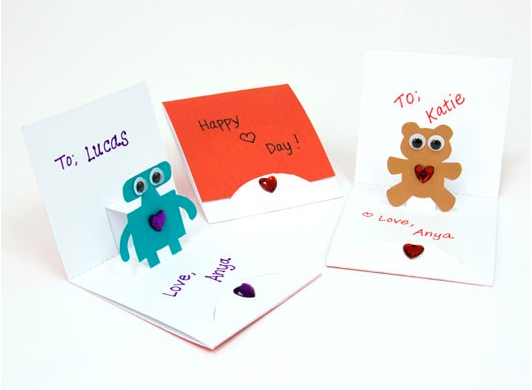 Kiwi Crate Valentine's card kit for kids