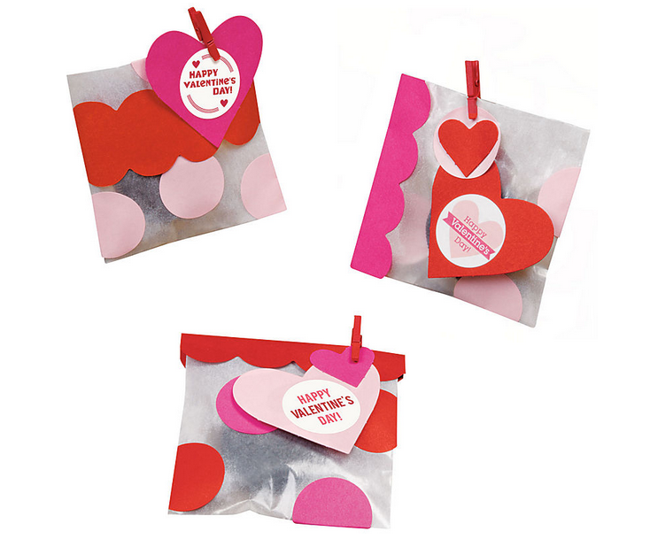 Paper Source Treat Bag Valentine kit