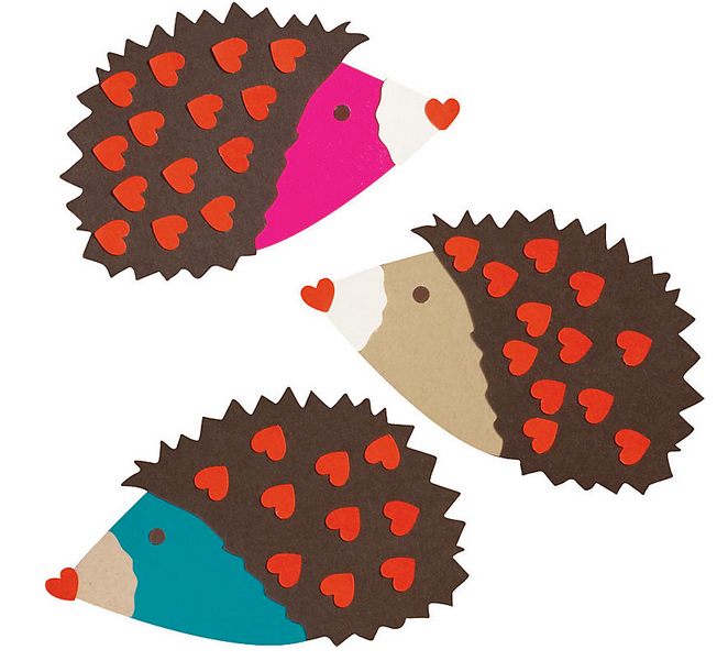 Hedgehogs Valentines at Paper Source