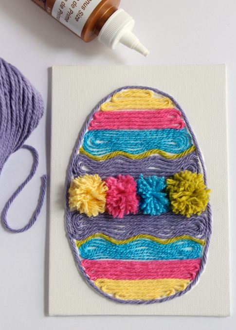 Make and Takes Yarn Art on Cool Mom Picks