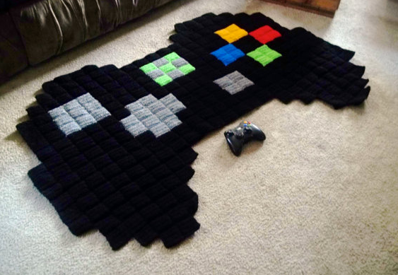 Xbox Controller rug on Cool Mom Tech