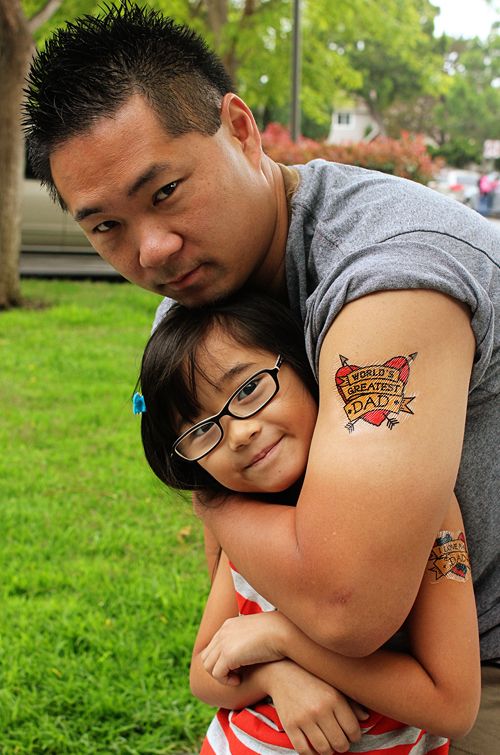 Alpha Mom Father's Day tattoos on Cool Mom Picks