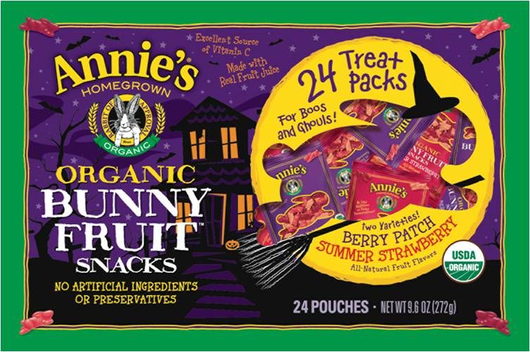 Annie's fruits snacks for Halloween | Cool Mom Picks