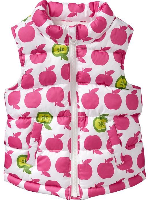 Kids' fall fashion: Old Navy apple vest