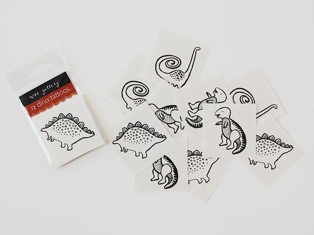 Wee Gallery Temporary Tattoos