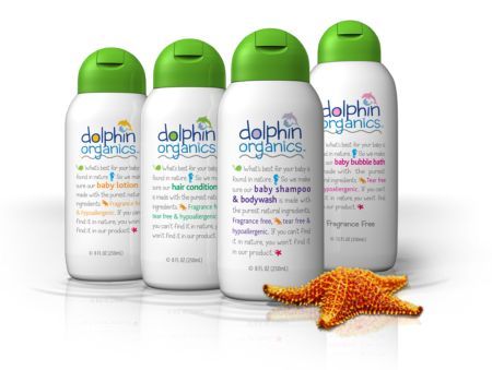 Dolphin Organics natural kids' bath products