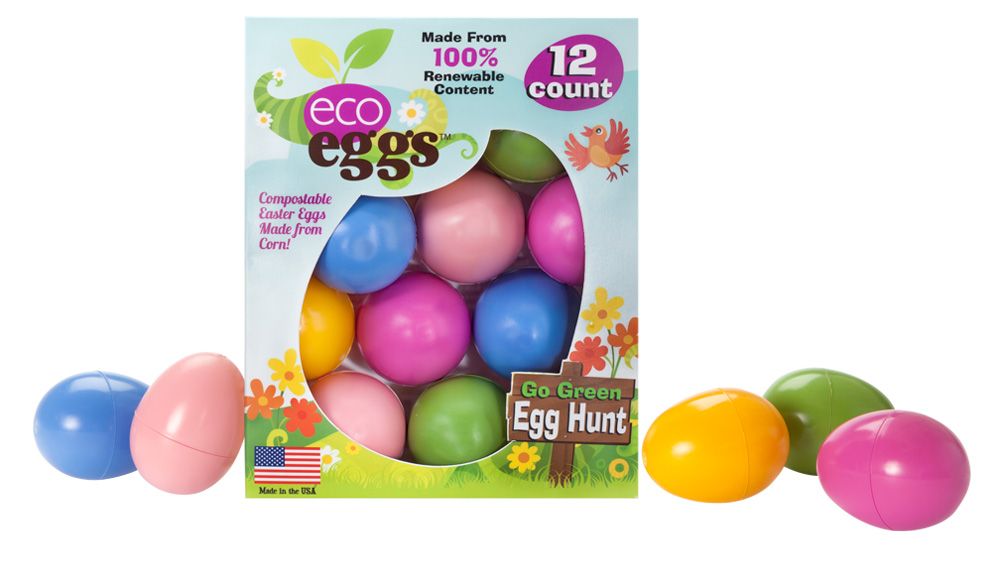 compostable Easter eggs: eco eggs